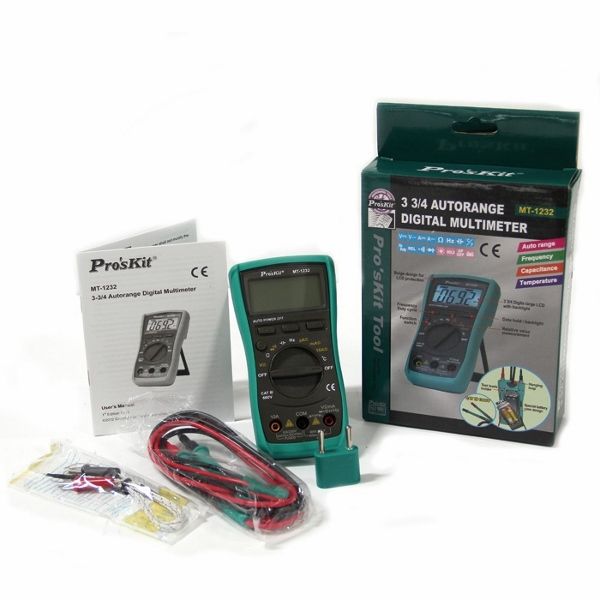 Proskit MT-1232 3 3/4 Autorange Digital Multimetre
