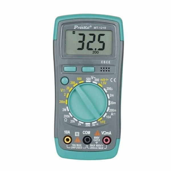 Proskit MT-1210 3 1/2 Kompakt Digital Multimetre