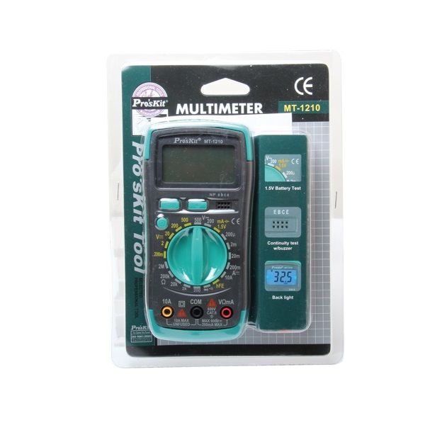 Proskit MT-1210 3 1/2 Kompakt Digital Multimetre