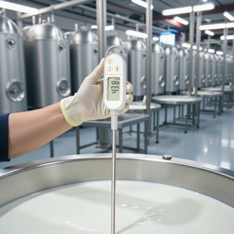 KT1500 Uzun Problu Geniş Ekranlı Termometre | 46cm | 500°C