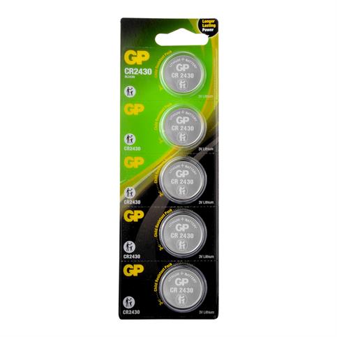 GP CR2430 3V Lithium Hafıza Pili 5'li