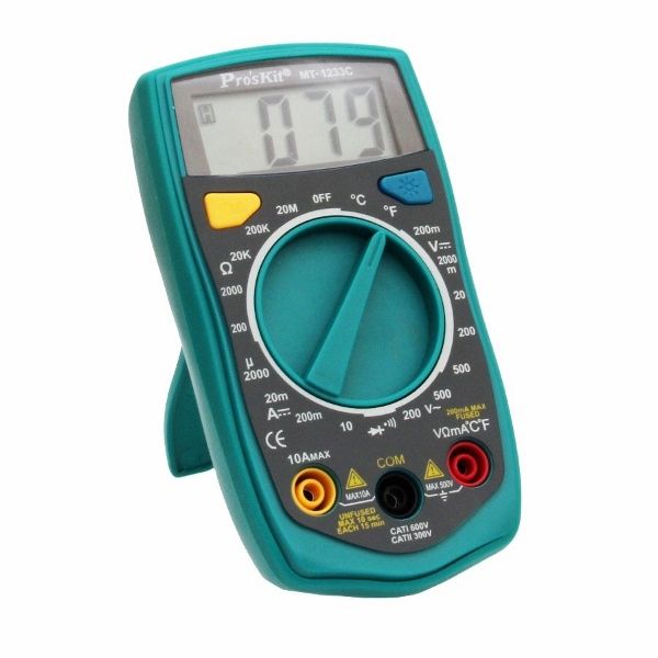 Proskit MT-1233C Digital Multimetre (Sıcaklık)