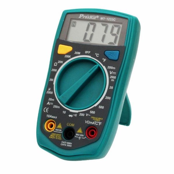Proskit MT-1233C Digital Multimetre (Sıcaklık)