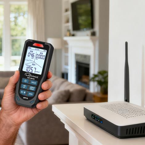 EMF-01 Profesyonel 3 Eksen EMF & RF Elektromanyetik Alan Dedektörü