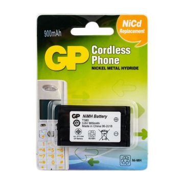 GP T380 Panasonic HHR-P104 3.6V 850 mAh Telsiz Telefon Pili