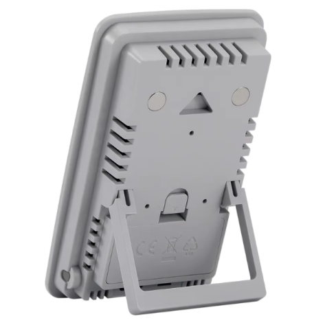 Loyka D7 Sıcaklık ve Nem Ölçer | Saat Göstergesi | Arka Işıklı Ekran