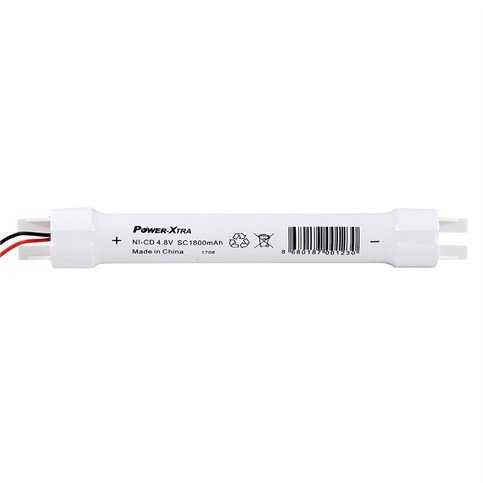 Power-Xtra 4S1P - 4.8V 1800 Mah SC - Ni-Cd Şarjlı Batarya - Soketli-VH-55Cm