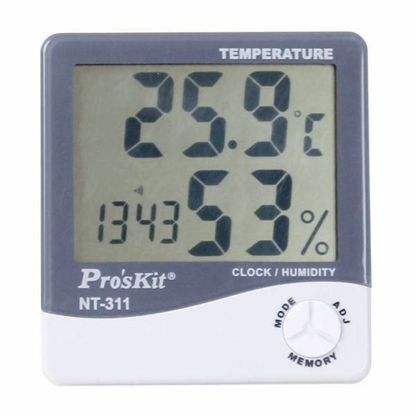 Proskit NT-311 Digital Sıcaklık Nem Ölçer