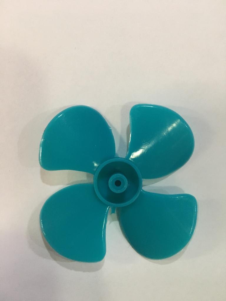 Motor Pervanesi 4 Kanatlı Küçük Boy Yeşil