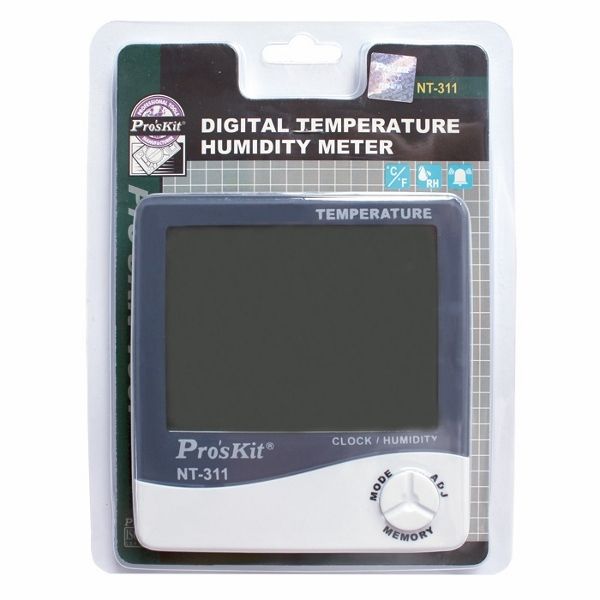 Proskit NT-312 Digital Sıcaklık Nem Ölçer (Problu)