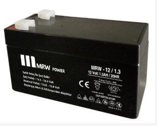 MRW POWER Bakımsız Kuru Aküler 12Volt 1.3AH