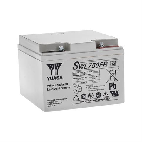 Yuasa SWL750FR -  12V 24.4 Ah Bakımsız Kuru Akü