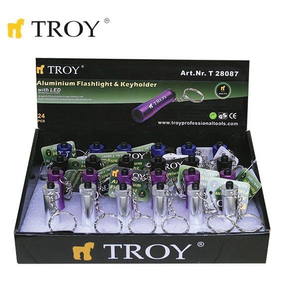 TROY 28087 Mini El Feneri ve Anahtarlık