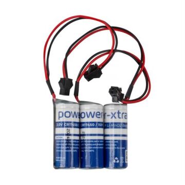 Power-Xtra 1S1P - 3.0V CR17450SL Li-MnO2 Lithium Pil (Soketli)