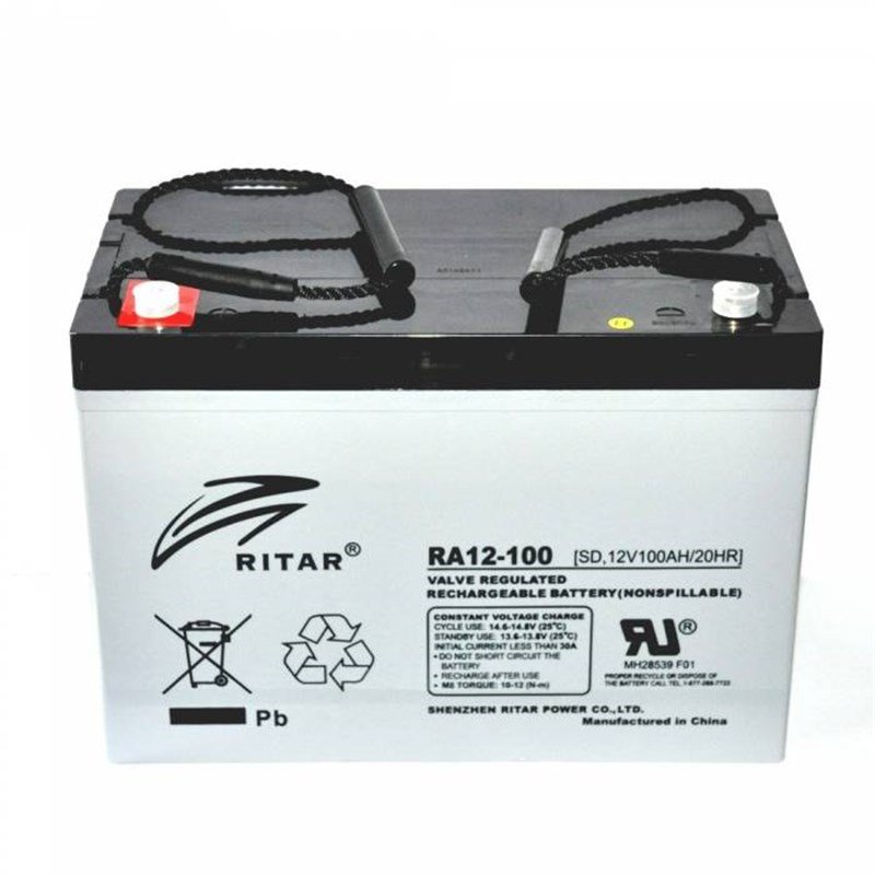 Ritar 12V 100Ah Bakımsız Akü