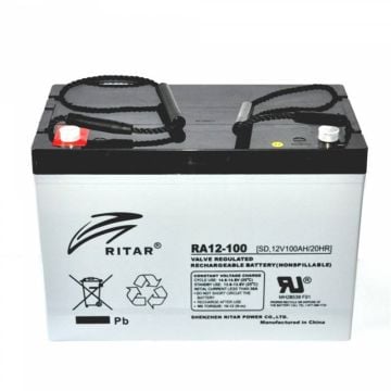 Ritar 12V 100Ah Bakımsız Akü