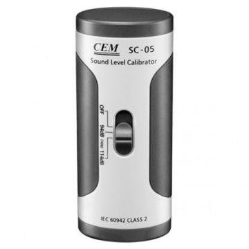 CEM  SC-05 Ses Şiddeti Kalibrasyon Cihazı
