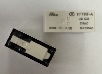 HF115F-A-230-1ZS1 230VAC 12A 5P Tek Kontak Röle