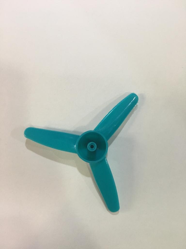 Motor Pervanesi 3 Kanatlı Küçük Boy Yeşil