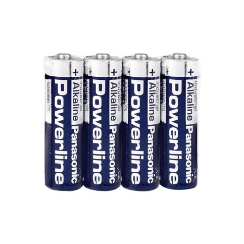 Panasonic - Powerline-LR6AD/4P - AA - Alkaline Pil  - 4Lü Shrink