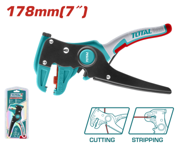 TOTAL  OTOMATİK KABLO SIYIRMA PENSESİ  THT15606