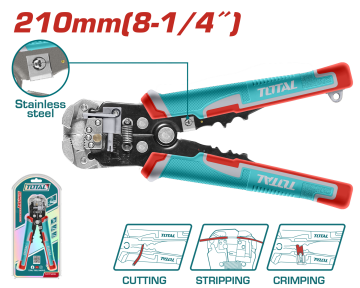 TOTAL OTOMATİK KABLO SIYIRMA PENSESİ  THT15246