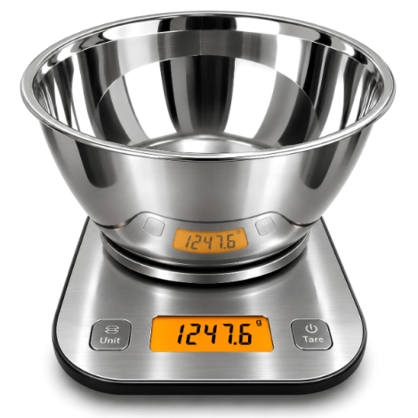 GP3-5000 Çukur Kefeli Dijital Mutfak Terazisi 5KG