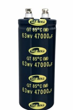 47000MF 63V 85° Vidalı Kondansatör ( 51*120 ) SAMWHA