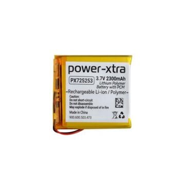 Power-Xtra PX725253 - 3.7V 2300 Mah Li-Polymer Pil - Devreli