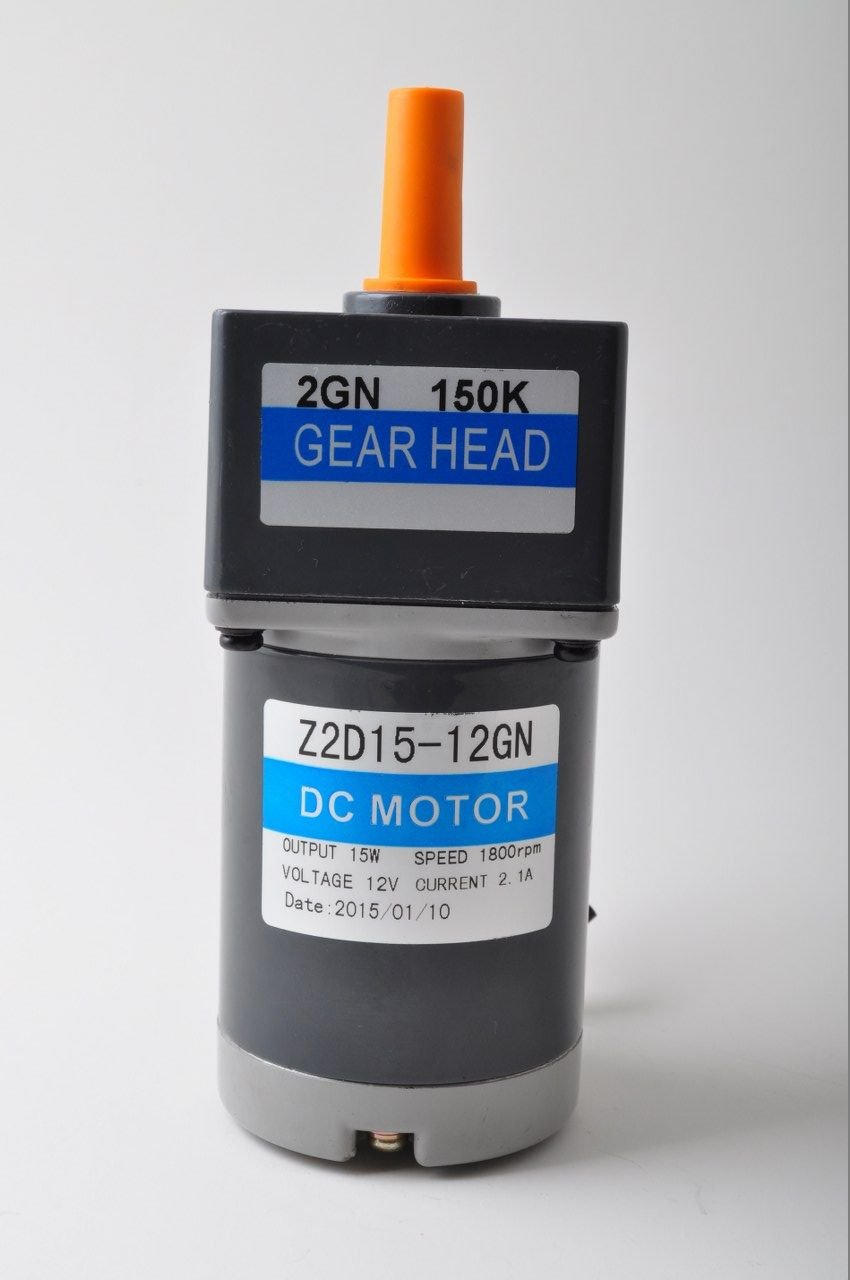 Redüktörlü Motor 15w 12vdc 15 D/DK