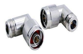 N ERKEK - N DİŞİ 90 DERECE KONNEKTÖR