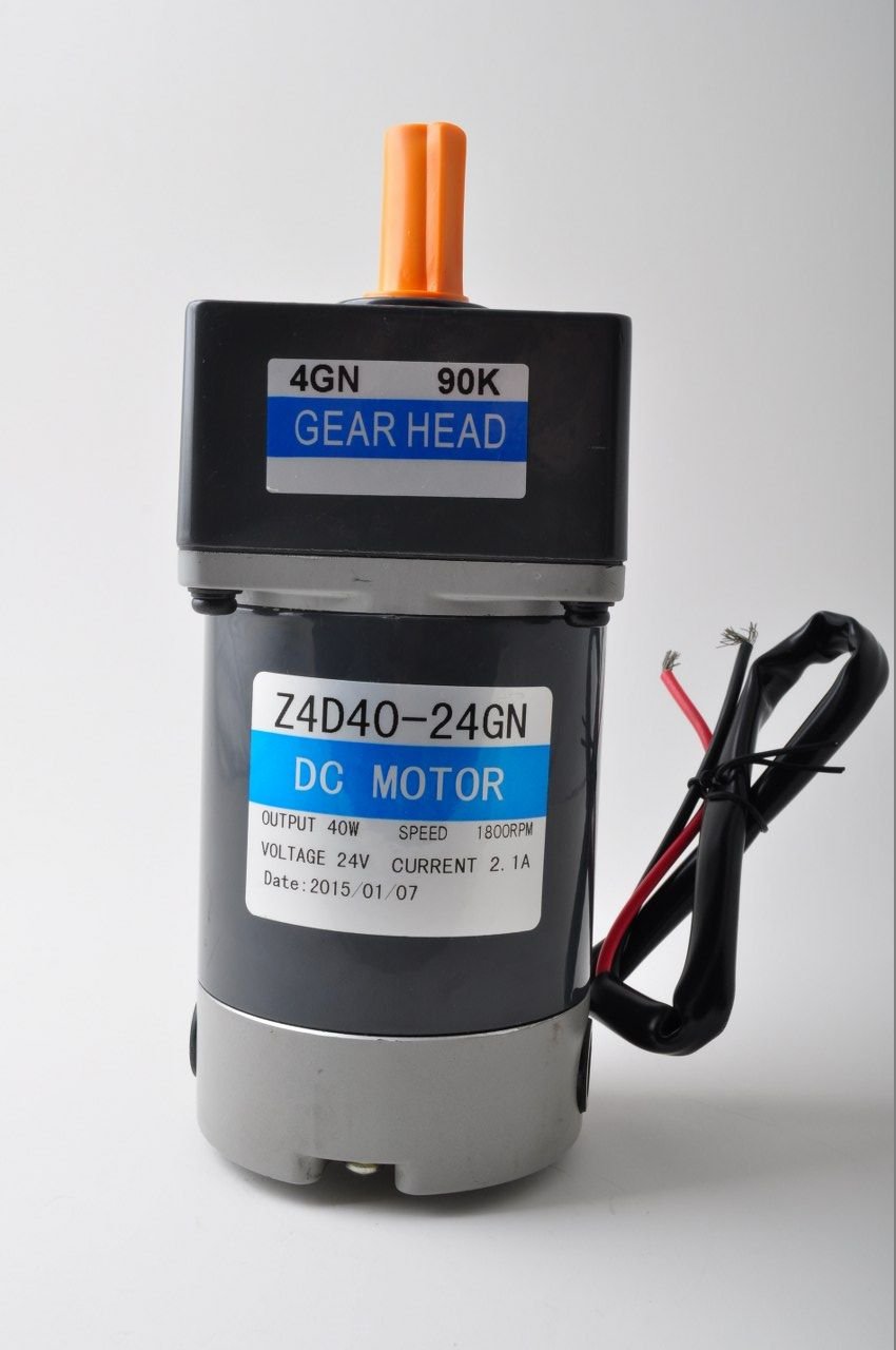 Redüktörlü Motor 40w 24vdc 20 D/DK