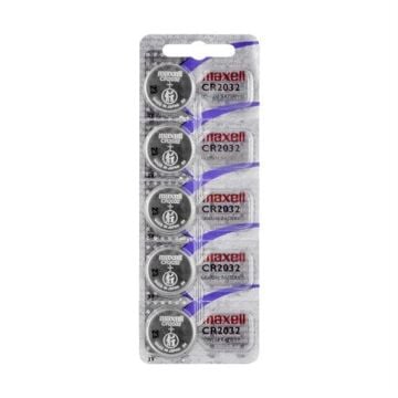 Maxell CR2032 Lithium Pil 5Li Blister - Gri Paket