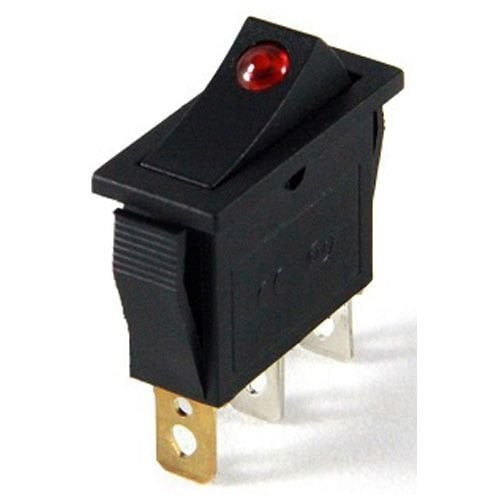 Tekli Dar Nokta Işıklı Anahtar On-Off 3P IC-113A