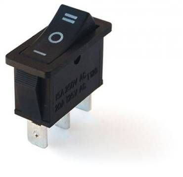 Tekli Dar Işıksız Anahtar On-Off-On 3P IC-115