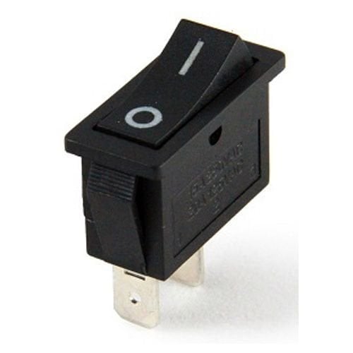 Tekli Dar Işıksız Anahtar (On)-Off 2P Yaylı IC-116