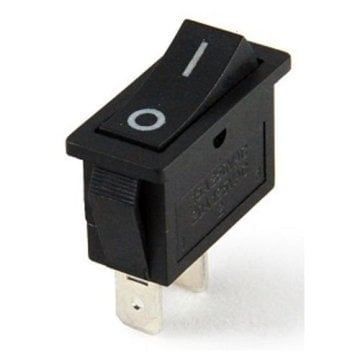 Tekli Dar Işıksız Anahtar (On)-Off 2P Yaylı IC-116