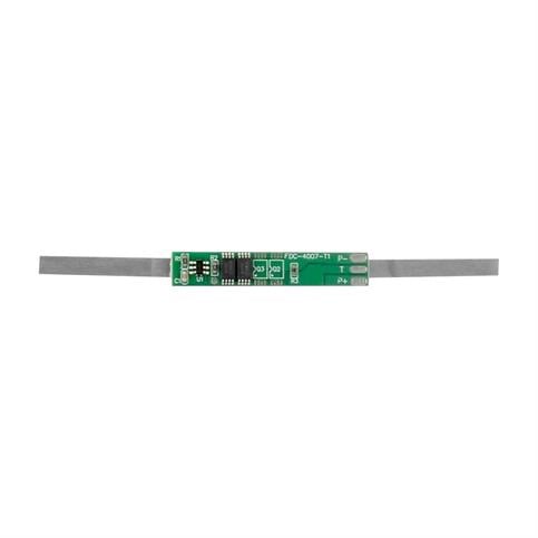 Power-Xtra - 1S - 3.7V 4A Li-İon BMS Devre - 10K NTC - Metal Bağlantılı