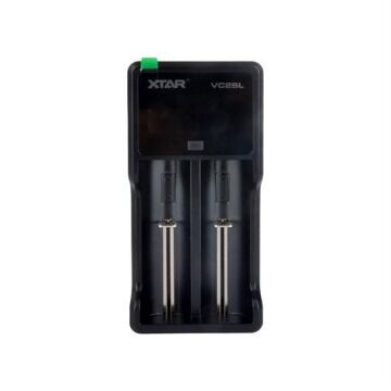 Xtar VC2SL - Taşınabilir LCD Ekranlı Li-İon/Ni-Mh/Ni-Cd Pil Şarj Cihazı - 2Li