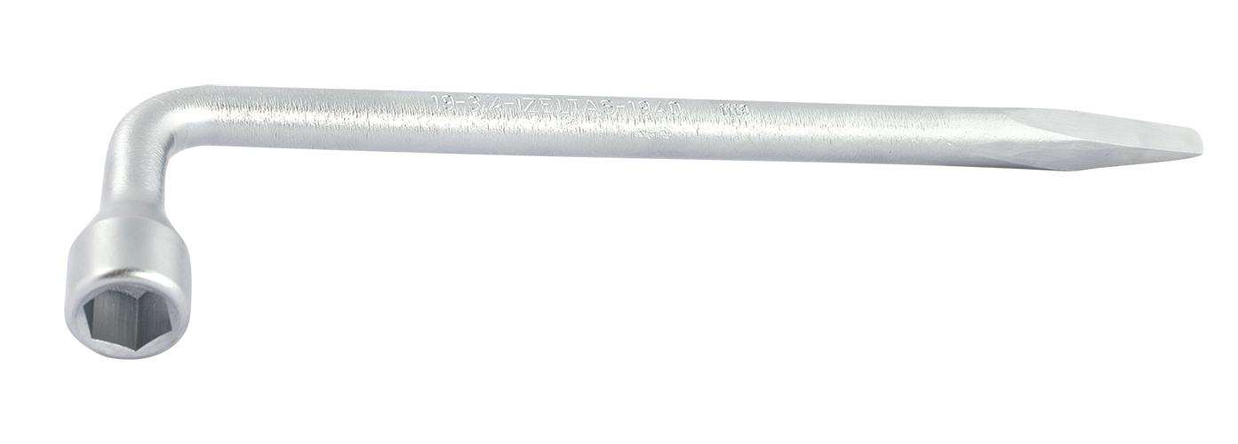 İZELTAŞ  1940 09 0017   Bijon Anahtarı Pipo Tipi (Tornavida Ağızlı) 17mm  11/16''inch