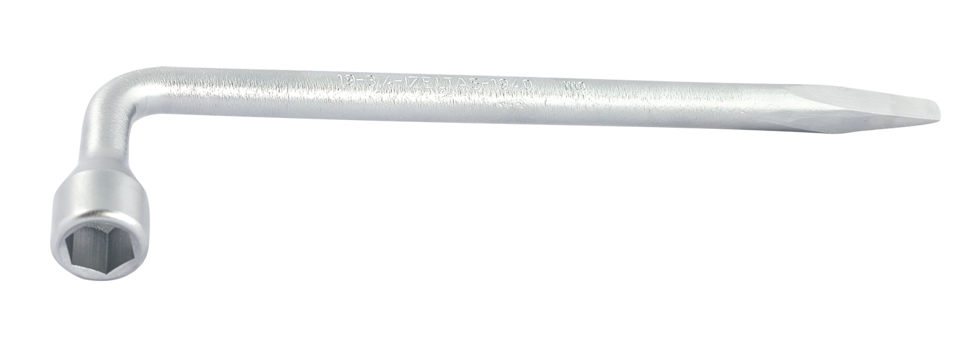 İZELTAŞ  1940 09 0019  Bijon Anahtarı Pipo Tipi (Tornavida Ağızlı) 19mm  3/4”inch