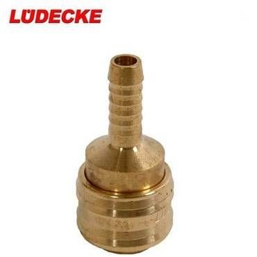 LÜDECKE ES 13 T Stoper Gövde (Hortum İçin 13mm)