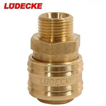 LÜDECKE ES 38 A Stoper Gövde (3/8” Erkek)