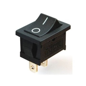 Mini Işıksız Anahtar (On)-Off 2P Yaylı IC-124