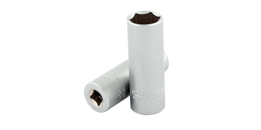 İzeltaş 1107 06 4006 1/4'' Altı Köşe Derin Lokma Anahtar 6 mm