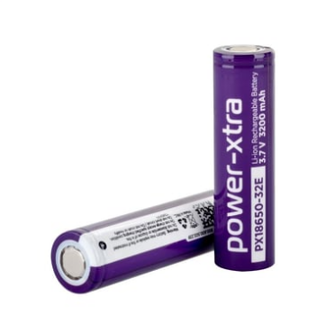 Power-Xtra PX18650-32E - 3.7V 3200 Mah Li-ion Şarjlı Pil - 3C