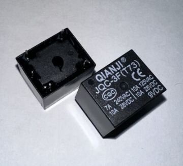JQC-3F(T73) 9VDC 10A Qianji Röle