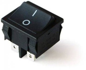 Orta Boy ışıksız Anahtar (On)-Off 4P Yaylı IC-128