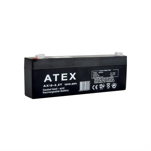 Atex AX12-2.2 12V 2.2 Ah Bakımsız Kuru Akü