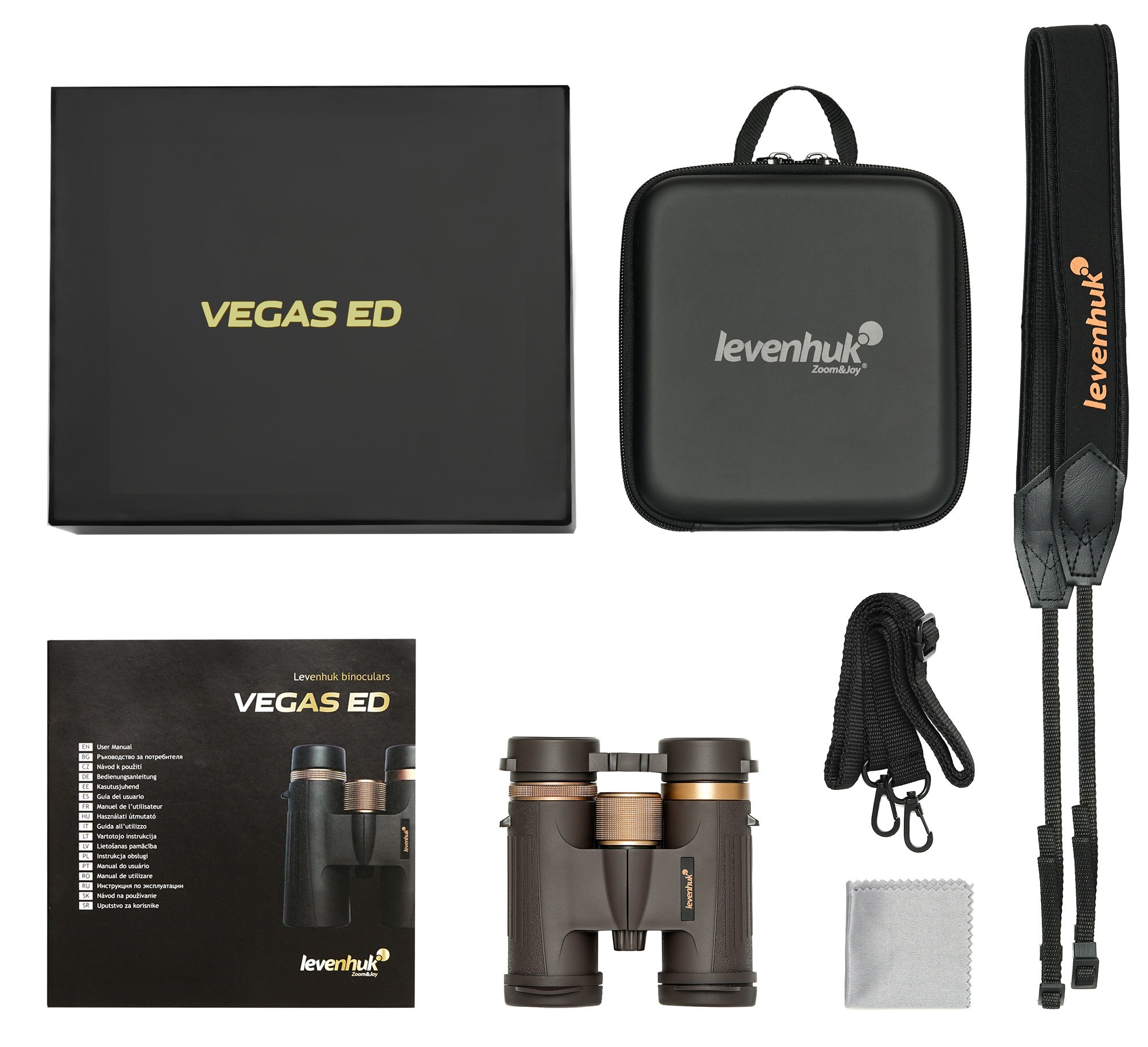 Levenhuk Vegas ED 8x32 Binoküler Dürbün